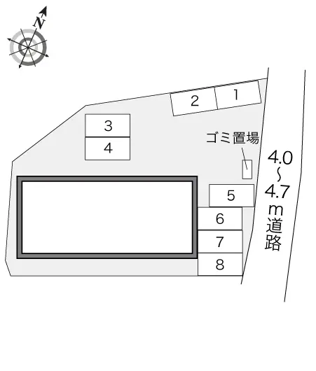 知多市八幡 月極駐車場
